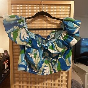 Maeve by Anthropology Patterned Top